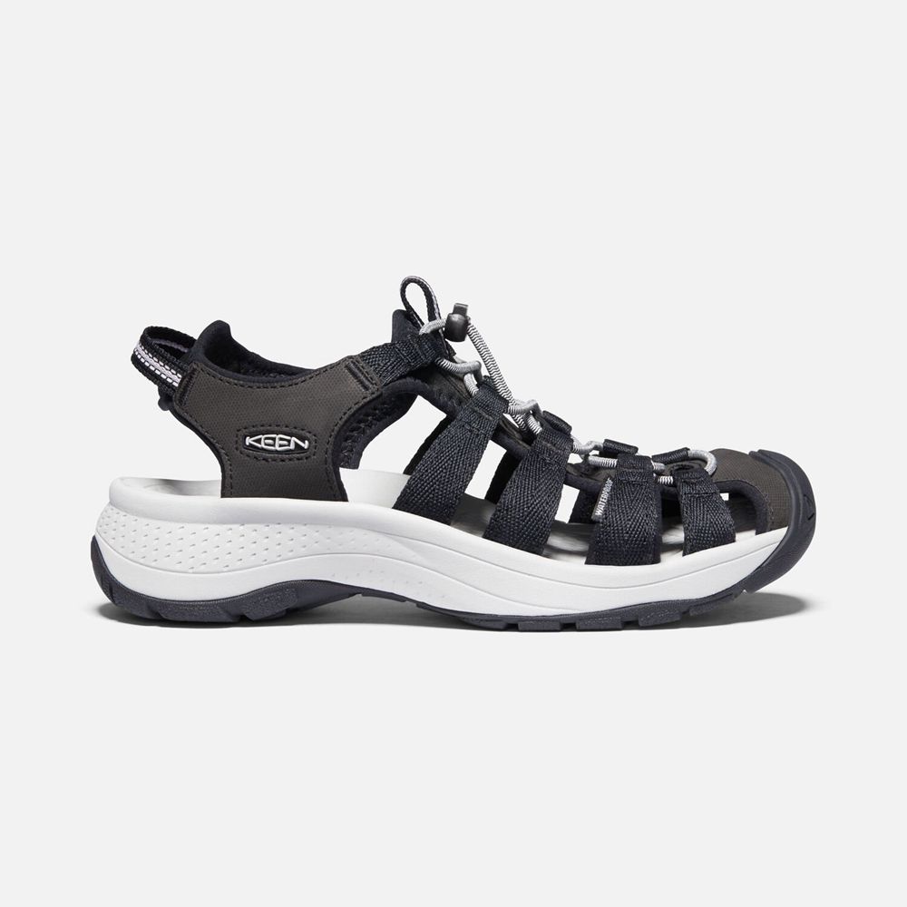 Keen Astoria West Sandaler Dame Sort | VXQIF-7145