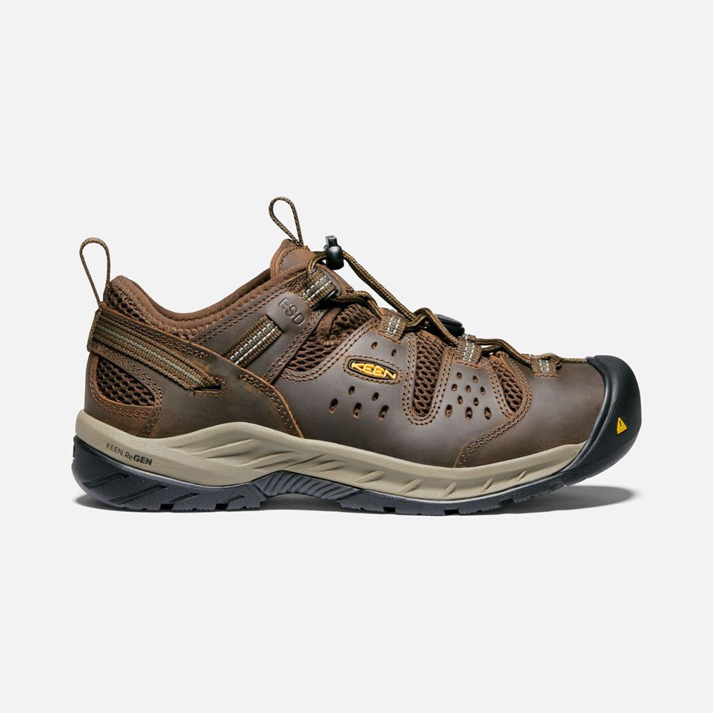 Keen Atlanta Cool II Esd Arbejdssko Herre Brune | BWFRU-2715