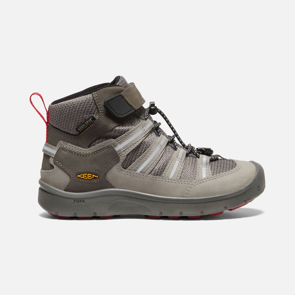 Keen Big Hikeport II Sports Waterproof Støvler Børn Grå | AIDCM-8567