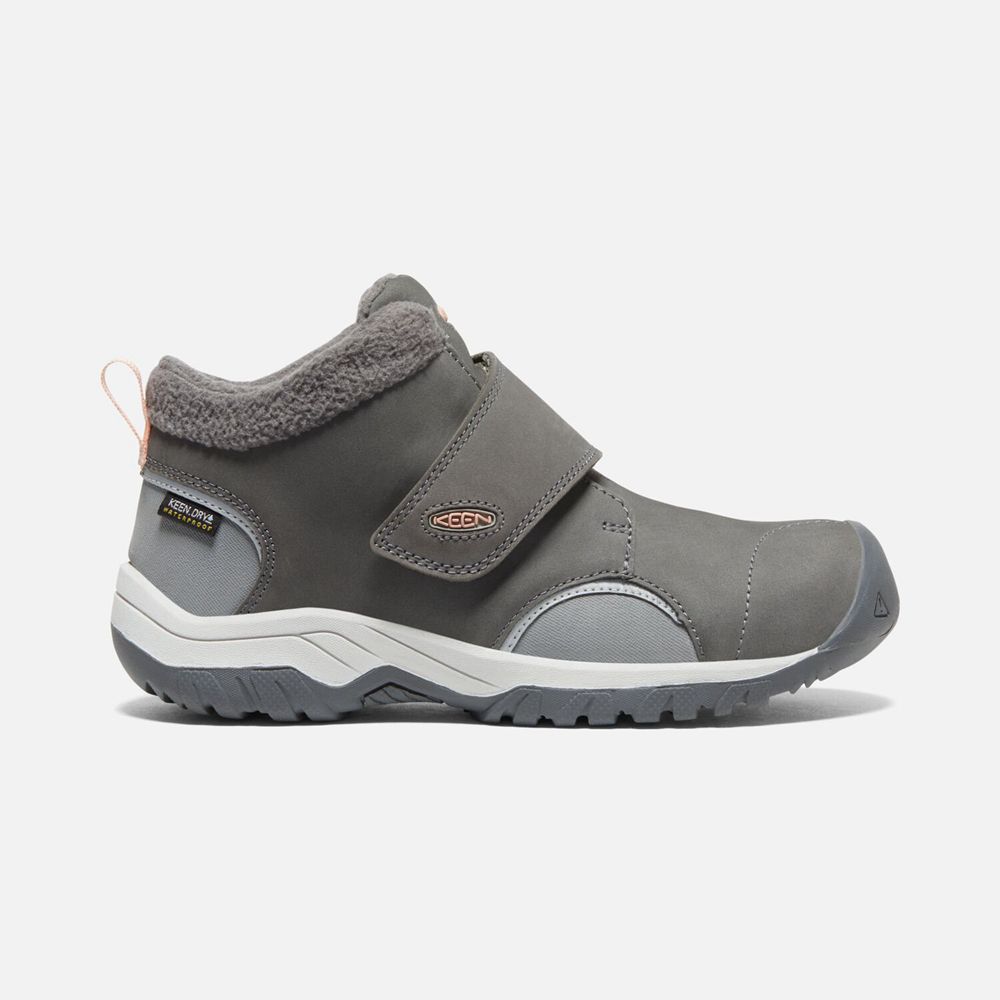 Keen Big Kootenay III Waterproof Støvler Børn Grå | ABLOY-6425