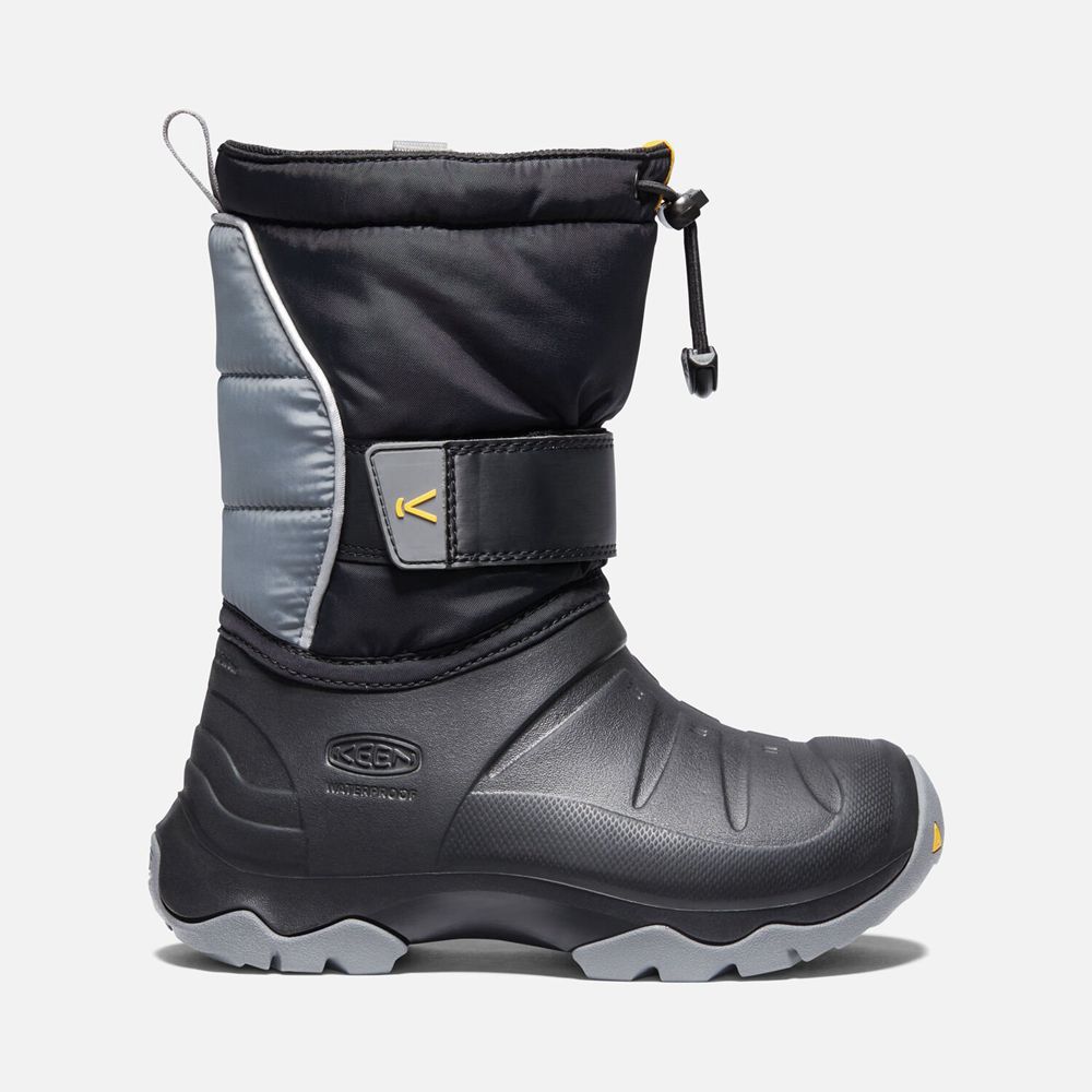 Keen Big Lumi II Waterproof Støvler Børn Sort | LMTVZ-6798