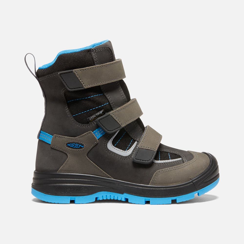 Keen Big Redwood Vinter Waterproof Støvler Børn Olivengrøn | KXWHY-2738