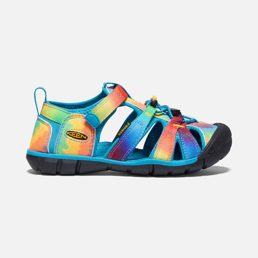 Keen Big Seacamp II Cnx Sandaler Børn Blå | BKOEH-4710