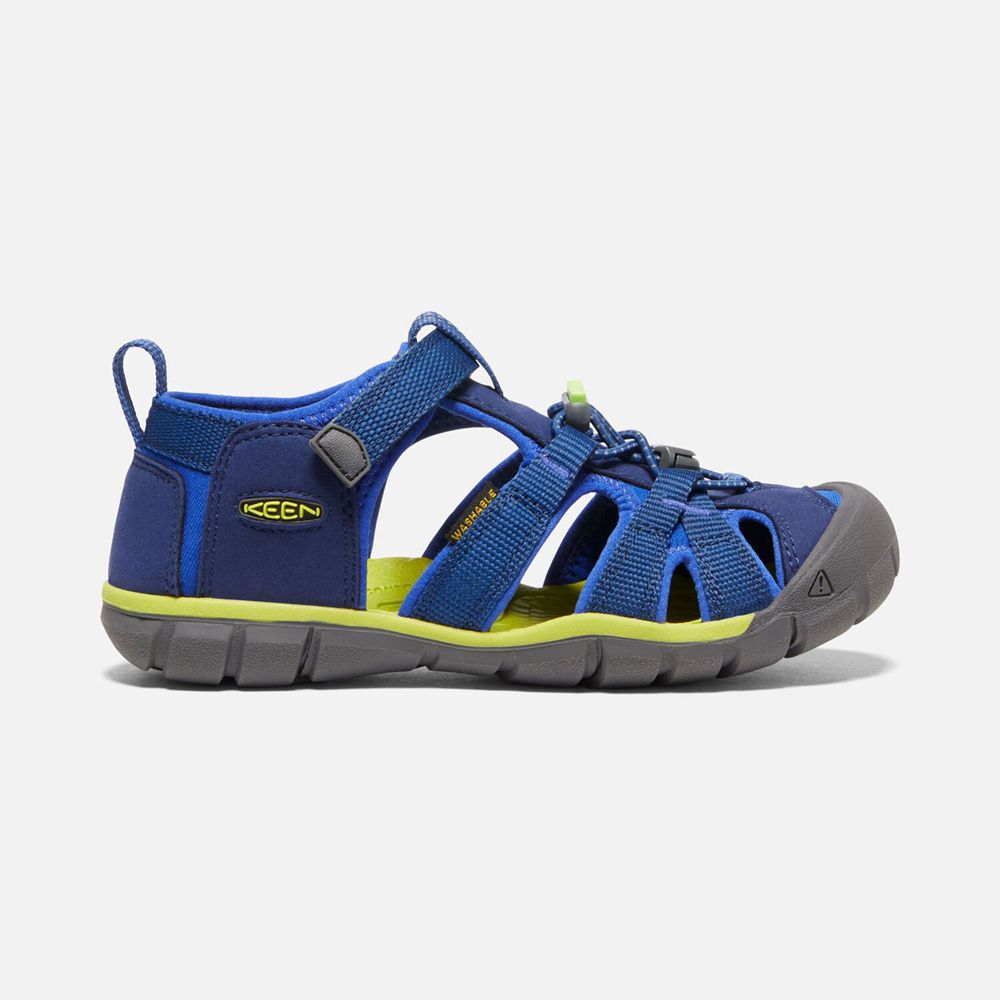 Keen Big Seacamp II Cnx Sandaler Børn Blå | ZPGDI-6892