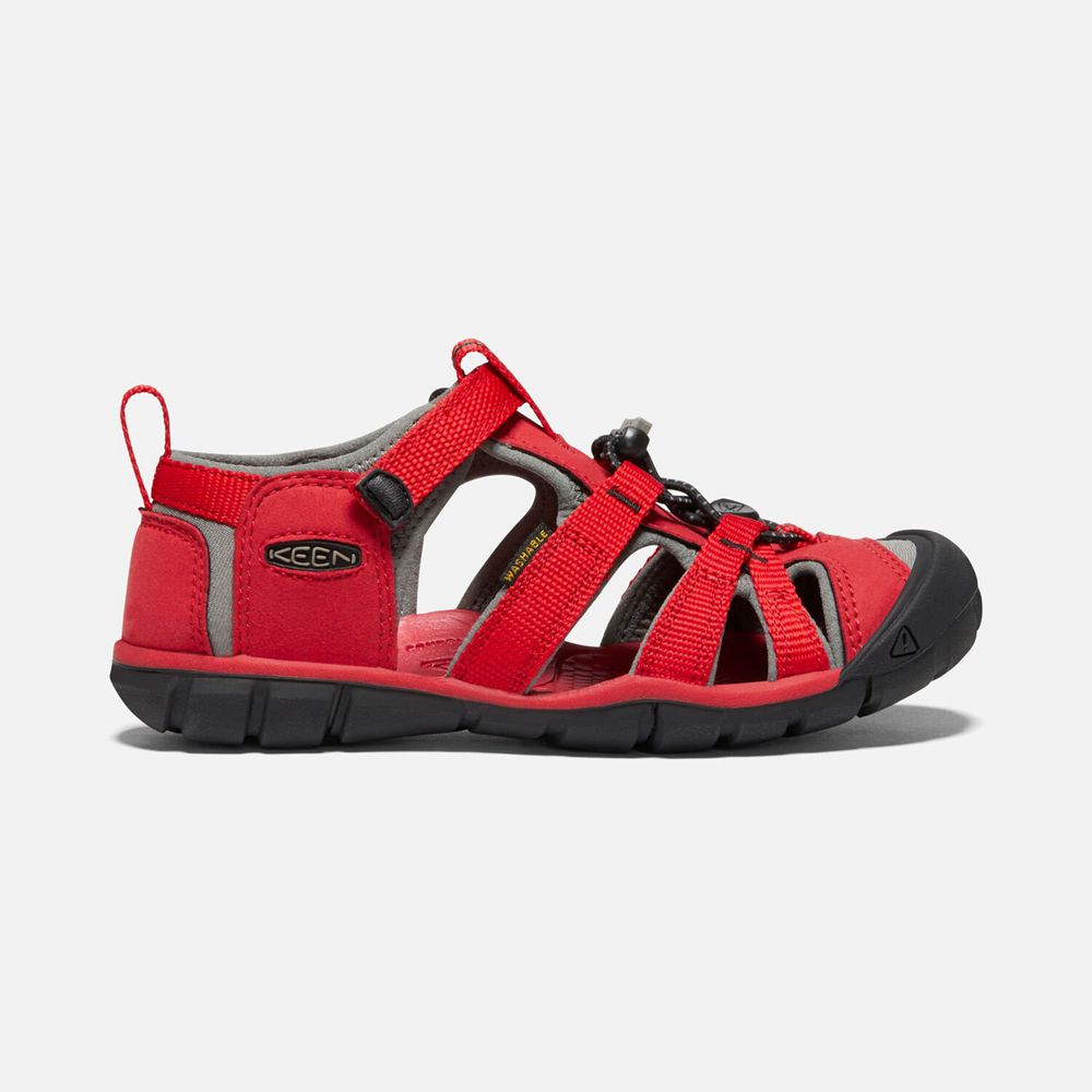 Keen Big Seacamp II Cnx Sandaler Børn Rød | XVCBJ-2873