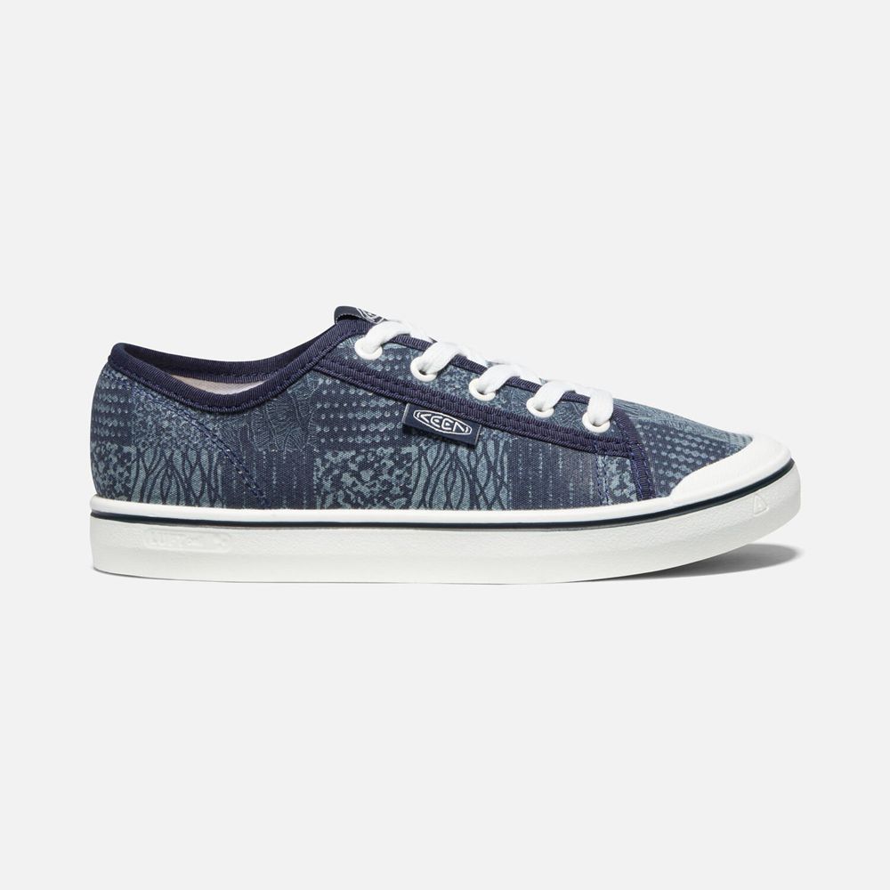Keen Elsa Lite Sneakers Dame Mørkeblå | XTJCU-9234