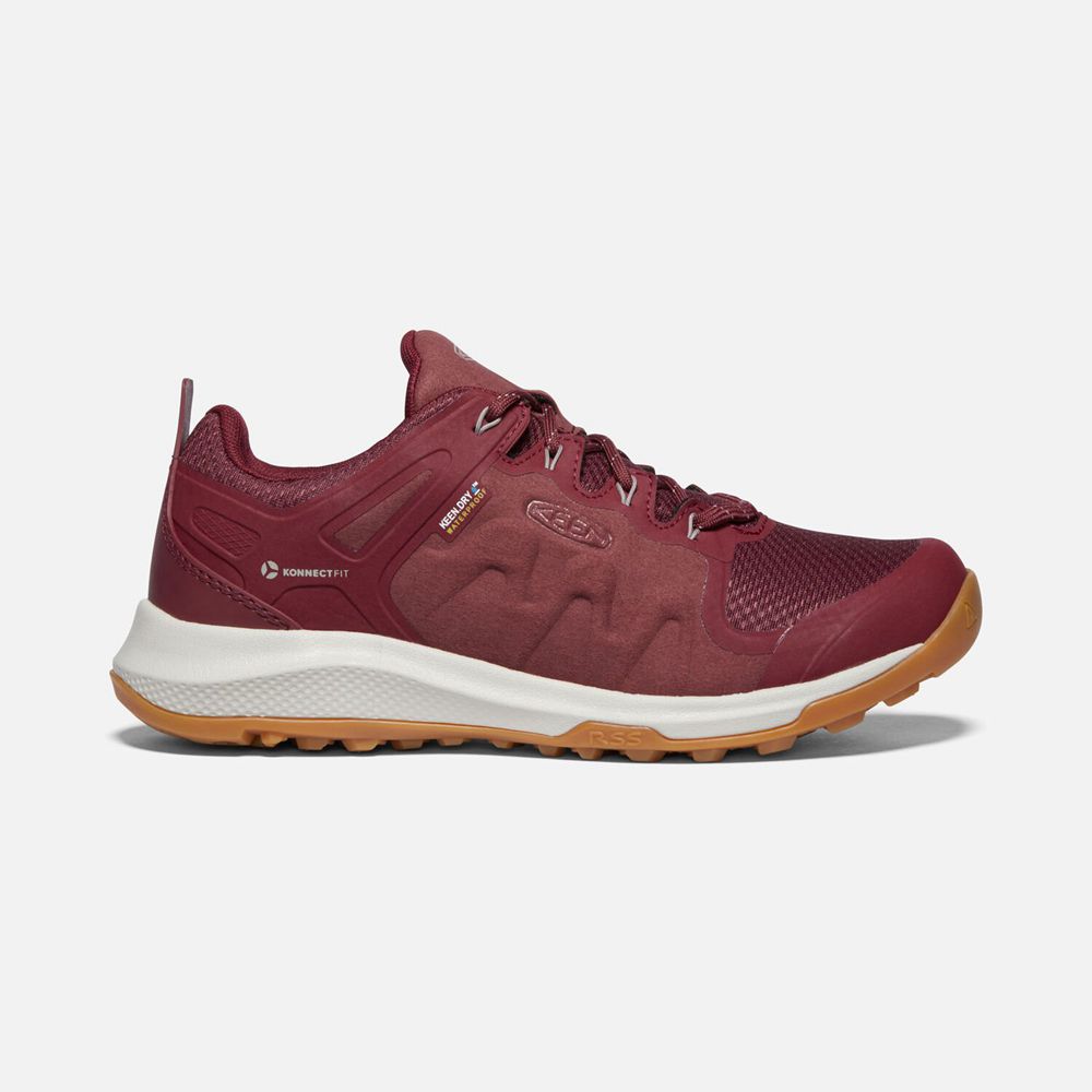 Keen Explore Waterproof Sko Dame Rød | MQNGH-6837