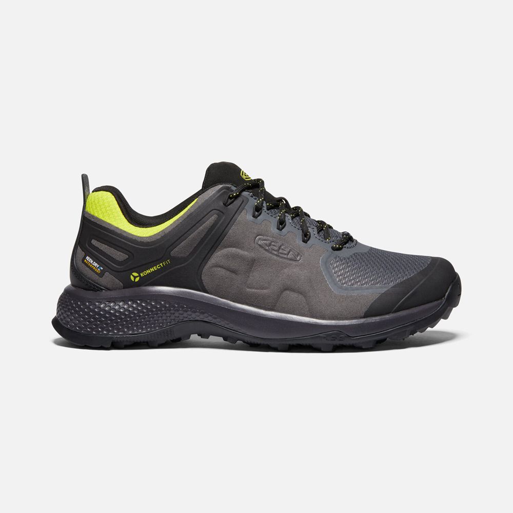 Keen Explore Waterproof Sko Herre Grå | QXCAM-2578