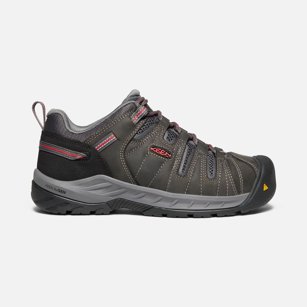 Keen Flint II Arbejdssko Dame Olivengrøn | GIMYU-9753