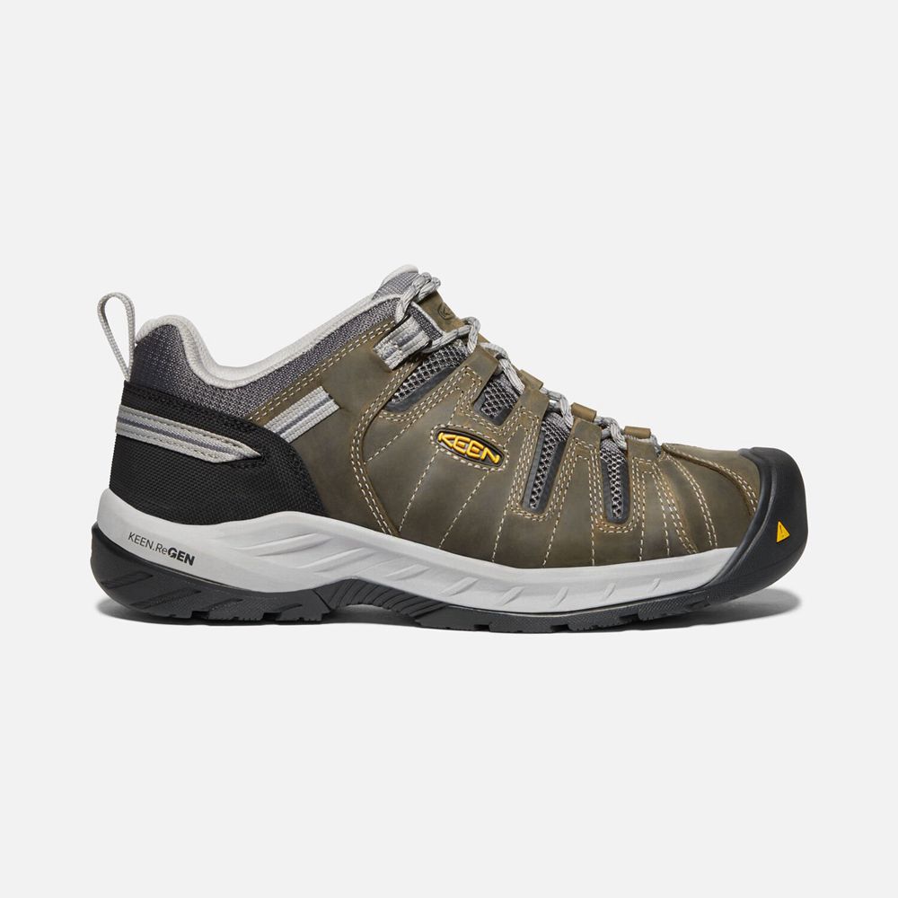 Keen Flint II Arbejdssko Herre Brune | KZFQT-2586