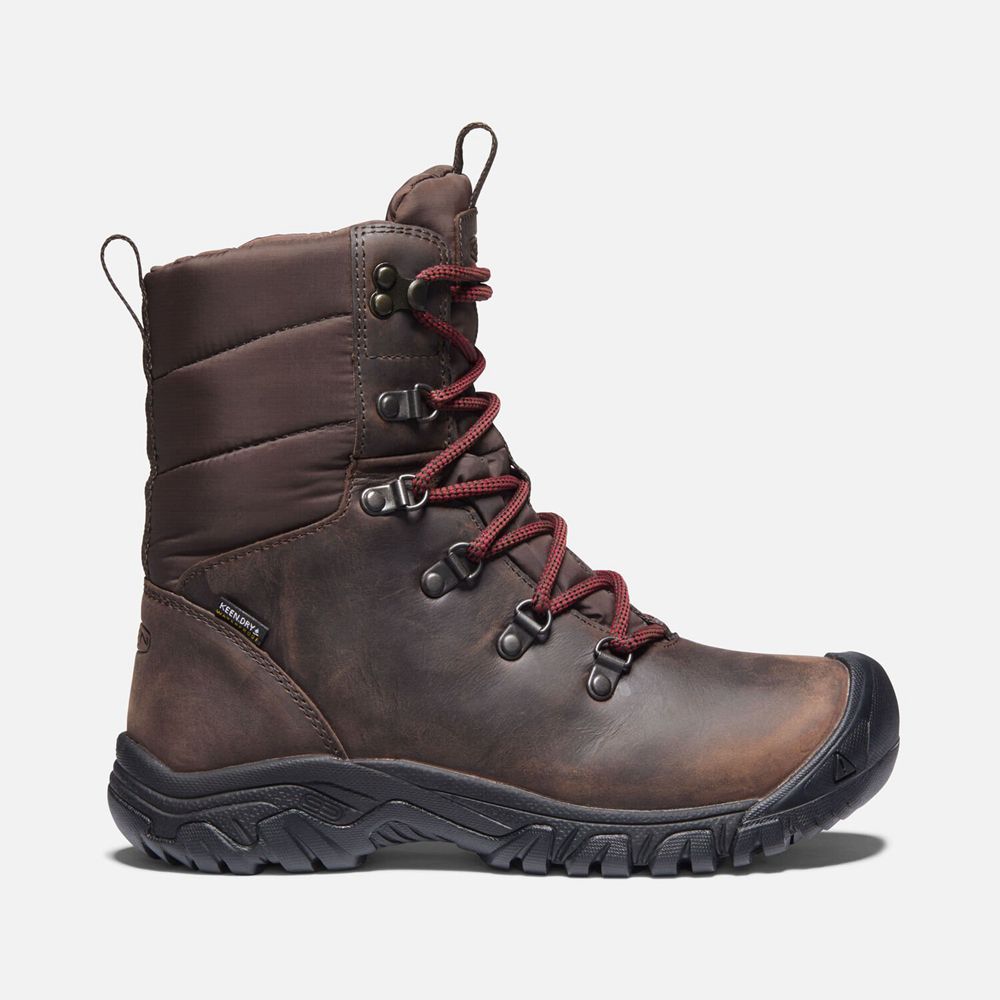 Keen Greta Waterproof Støvler Dame Brune | SRTPU-6782