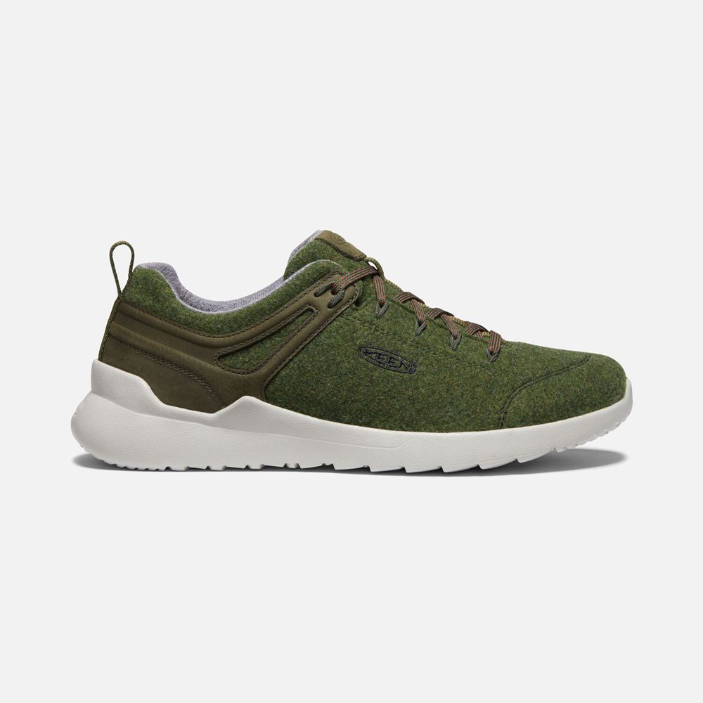 Keen Highland Arway Sneakers Herre Olivengrøn | MTQDG-4320