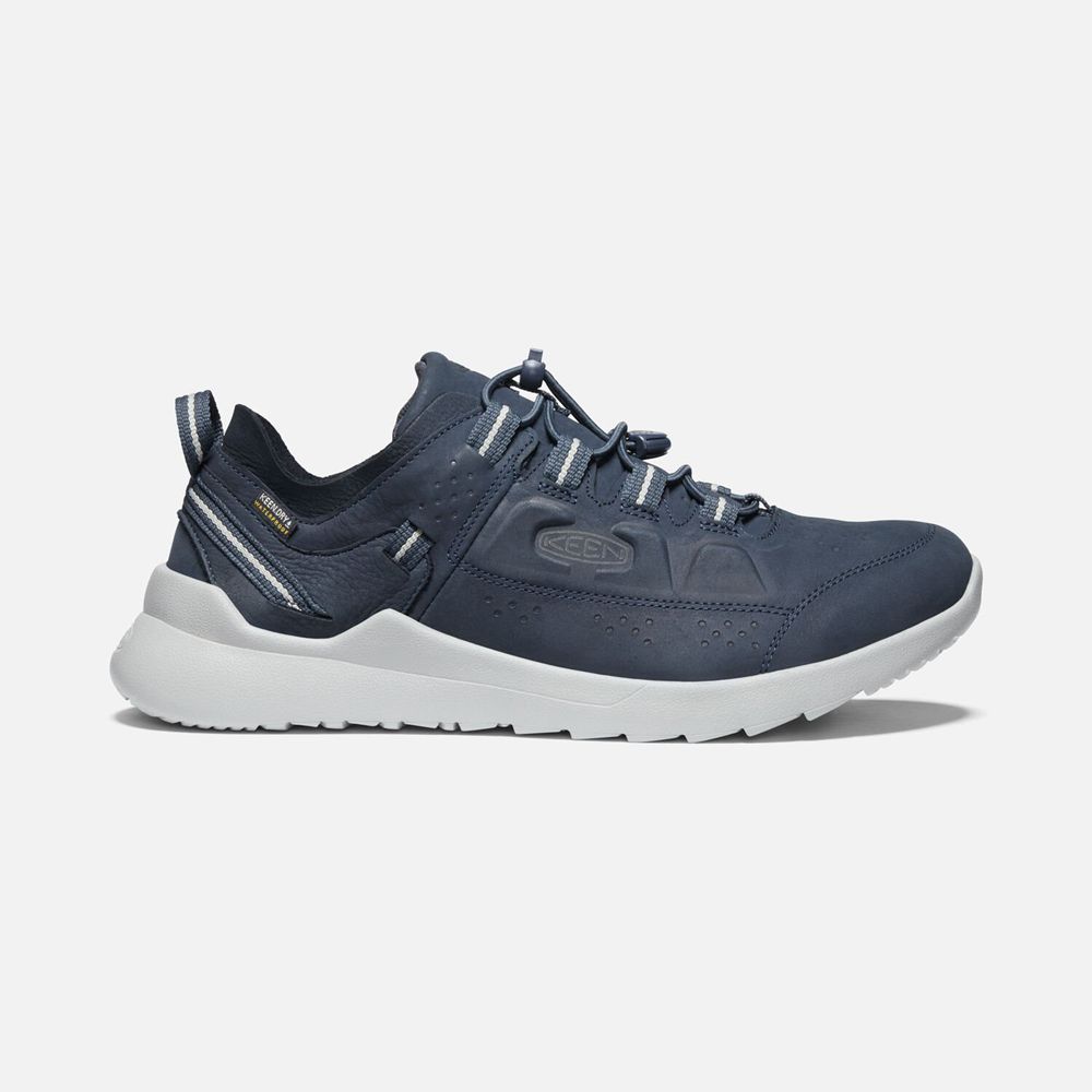 Keen Highland Waterproof Sneakers Herre Mørkeblå | TAVFZ-0684
