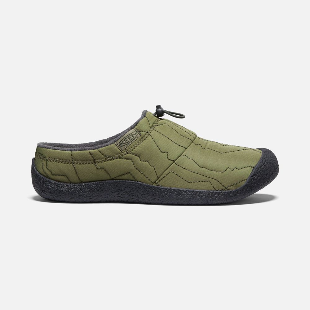 Keen Howser III Badesandaler Sko Herre Olivengrøn | CDALE-0376
