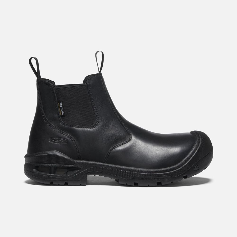 Keen Juneau Romeo Waterproof Arbejdsstøvler Herre Sort | RPTWA-8056