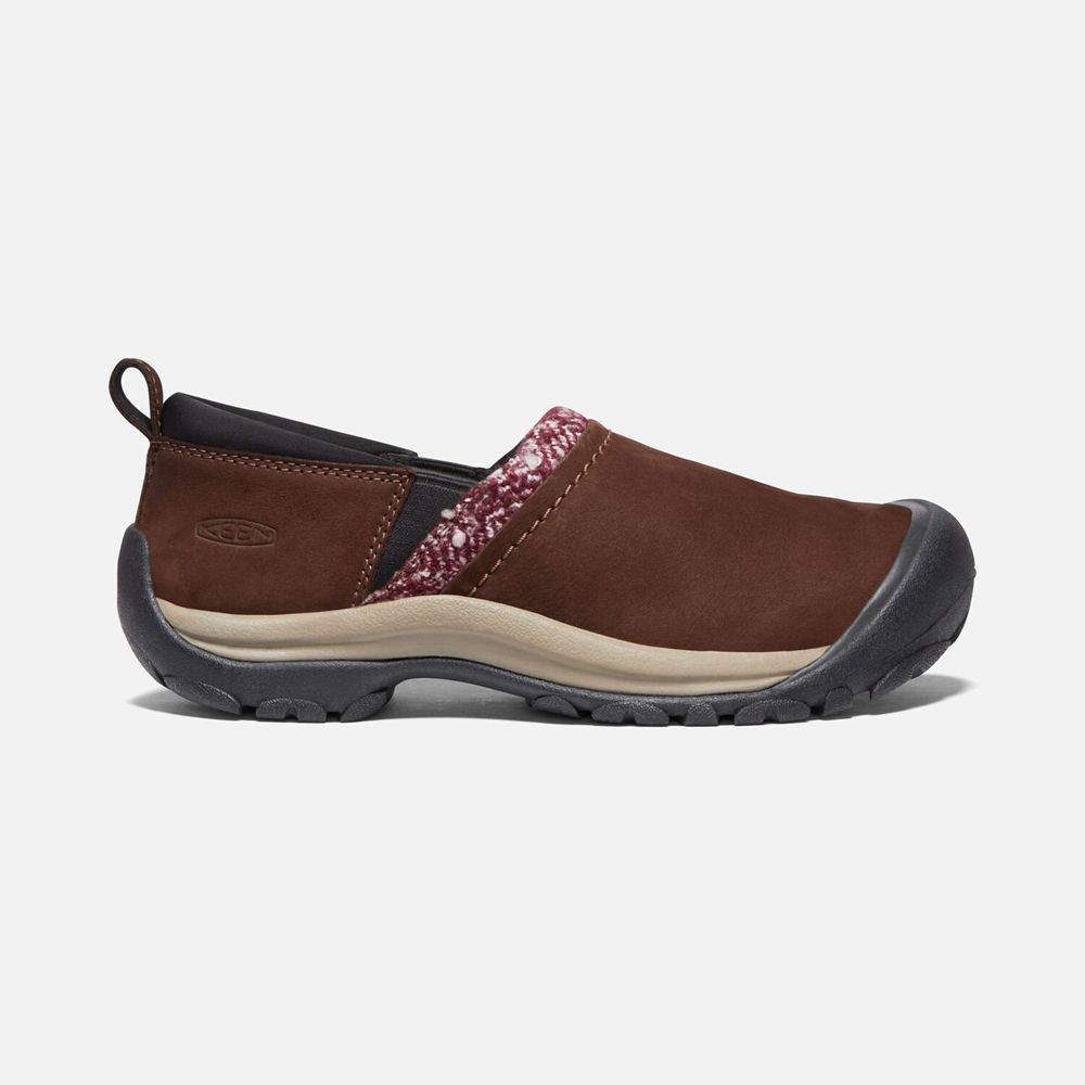 Keen Kaci II Vinter Slip On Sko Dame Brune | FXLPO-5428