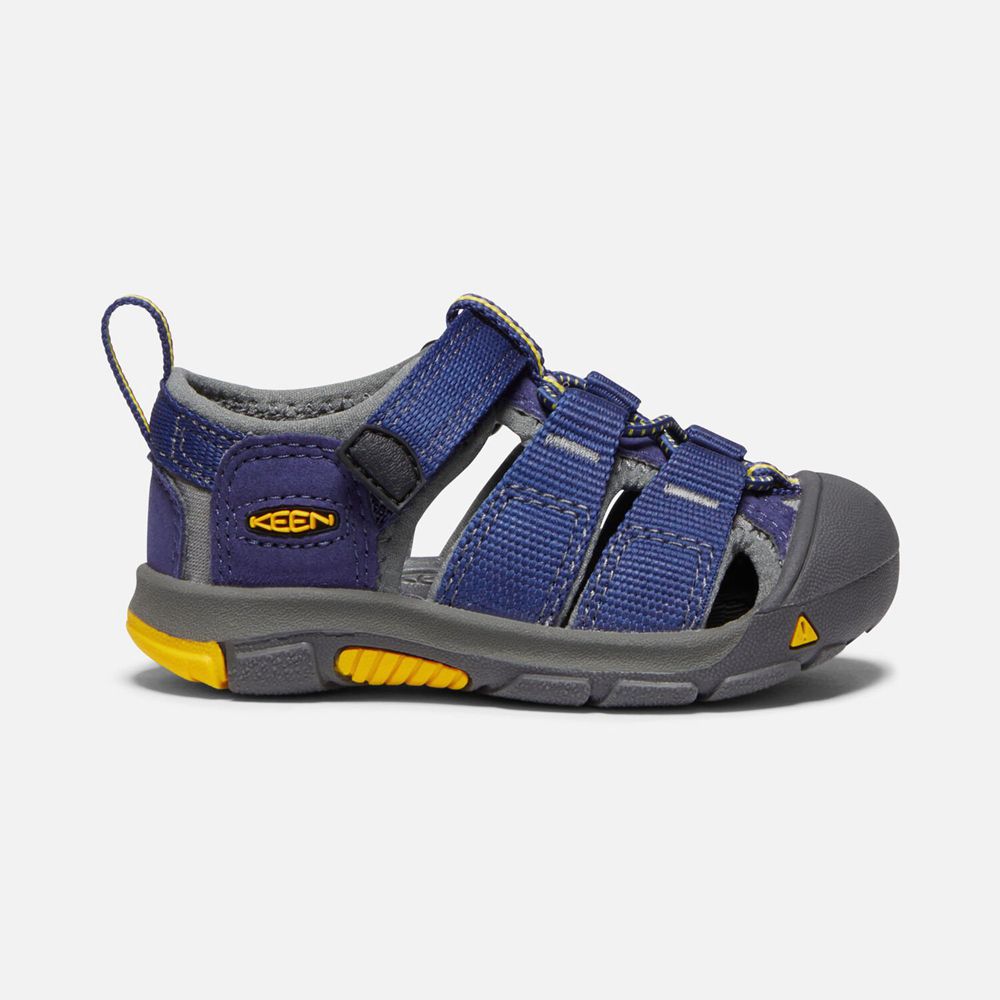Keen Lille Barn Newport H2 Sandaler Børn Blå | RZJIV-3762