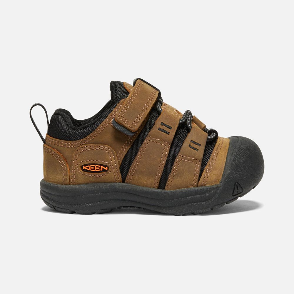 Keen Lille Barn Newport Sko Børn Brune | JYASN-5743