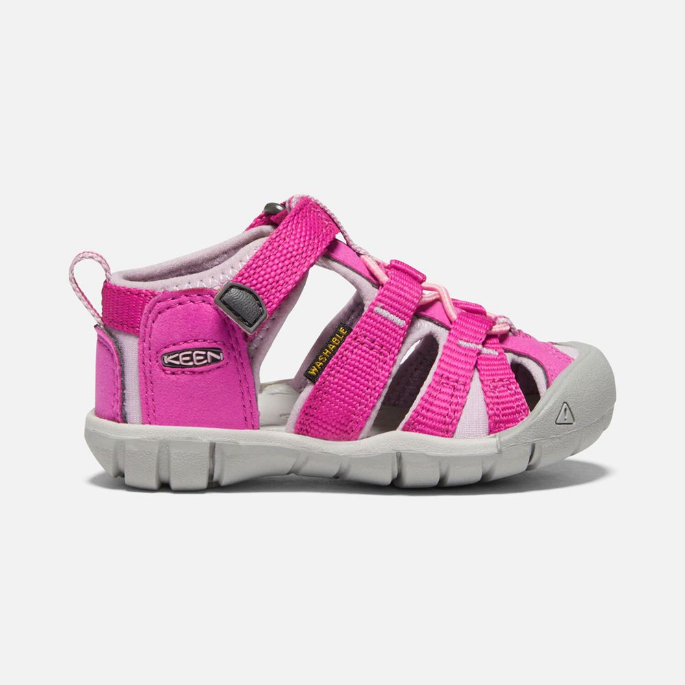 Keen Lille Barn Seacamp II Cnx Sandaler Børn Lyserød | CTKRY-6952