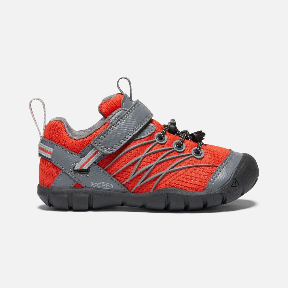 Keen Little Chandler Cnx Sko Børn Orange / Grå | ZPDQV-4615