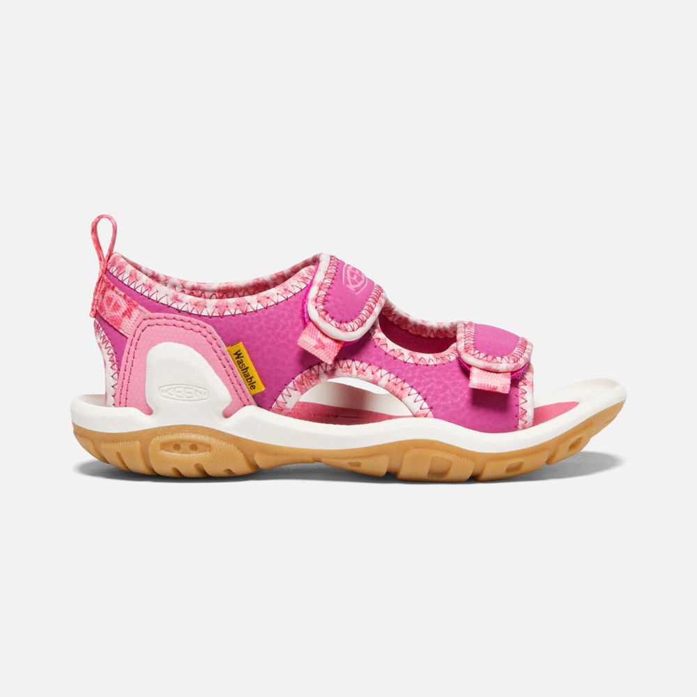 Keen Little Knotch Creek Open-Tå Sandaler Børn Lyserød | OLIVG-4028