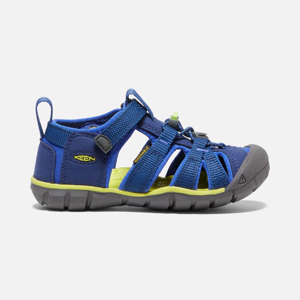 Keen Little Seacamp II Cnx Sandaler Børn Blå | HTWZG-3065