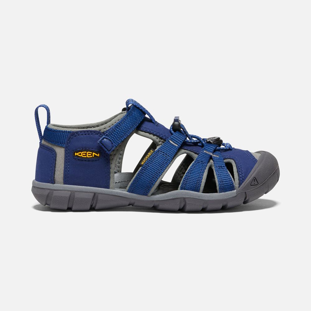 Keen Little Seacamp II Cnx Sandaler Børn Blå | YDZUJ-3617