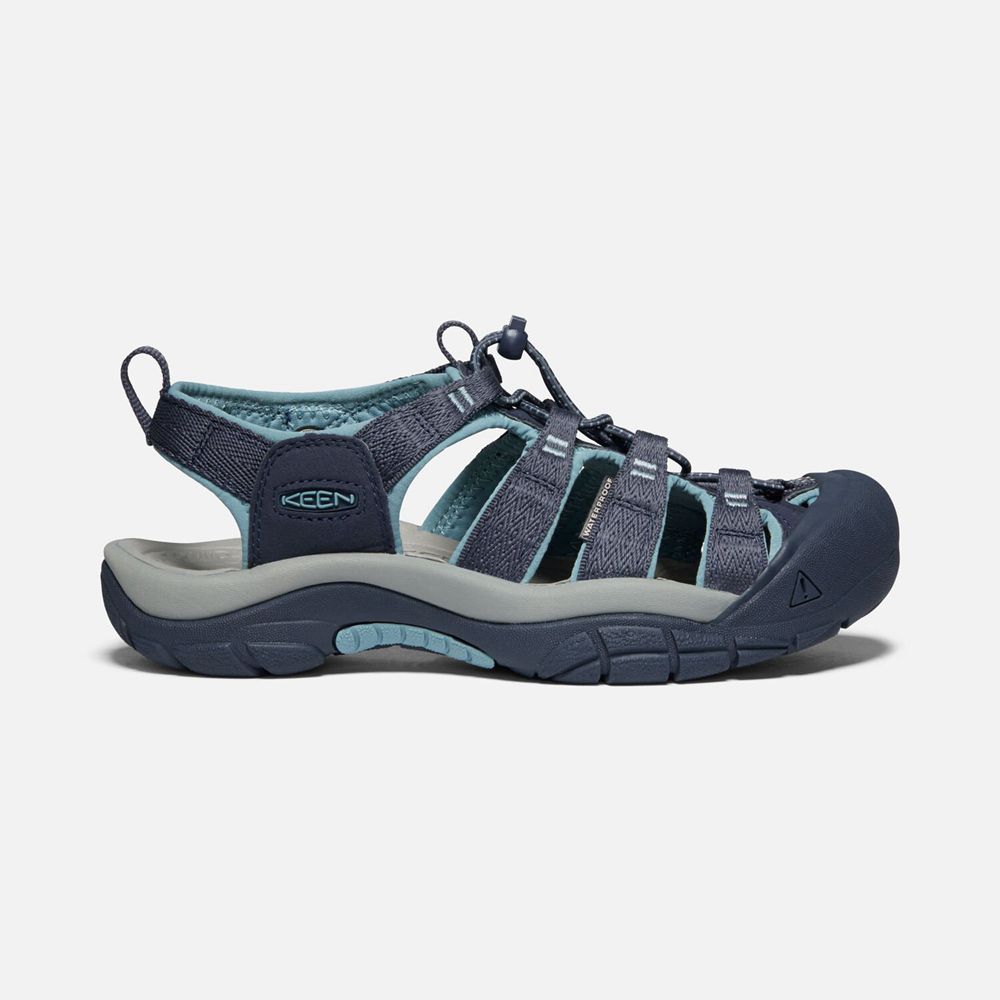 Keen Newport H2 Sandaler Dame Mørkeblå | WUJYF-6015