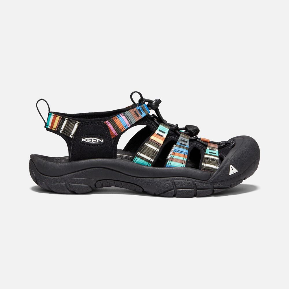 Keen Newport H2 Sandaler Dame Sort | EIBKA-1943