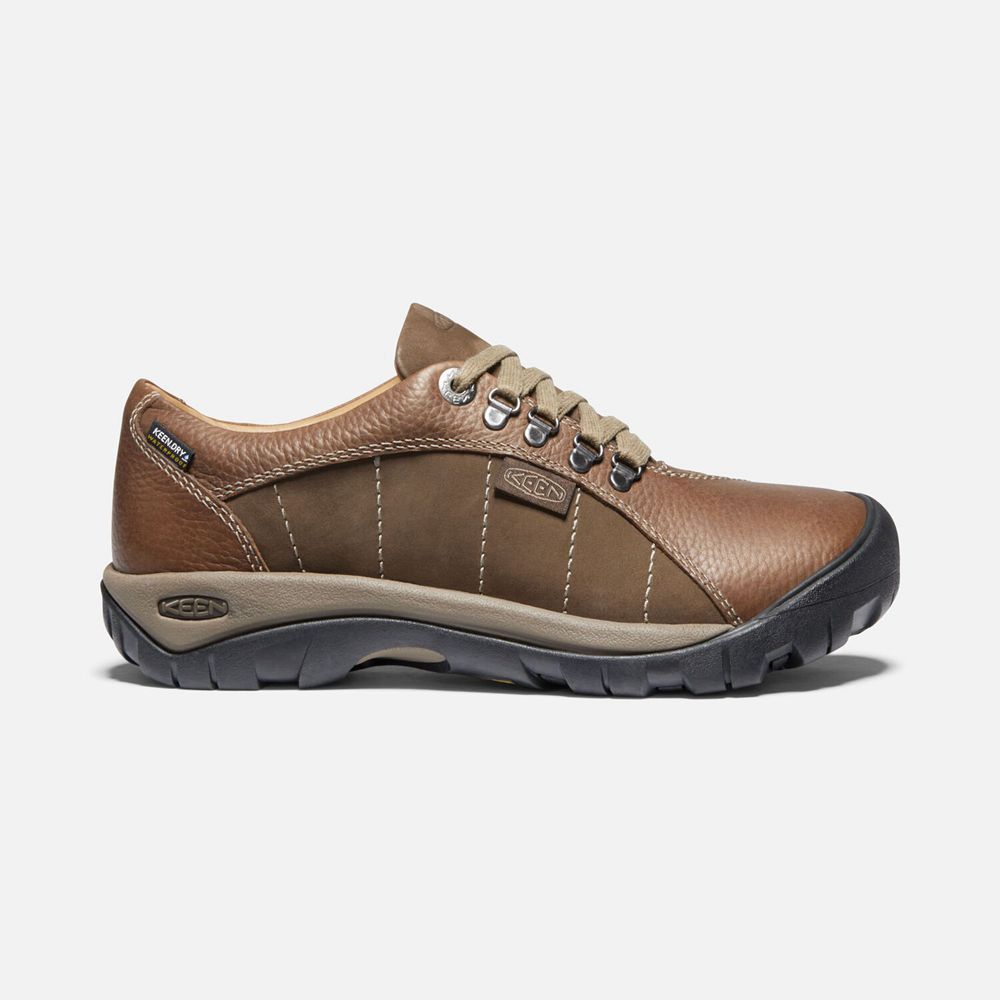Keen Presidio Waterproof Sko Dame Brune | LIDWB-6751