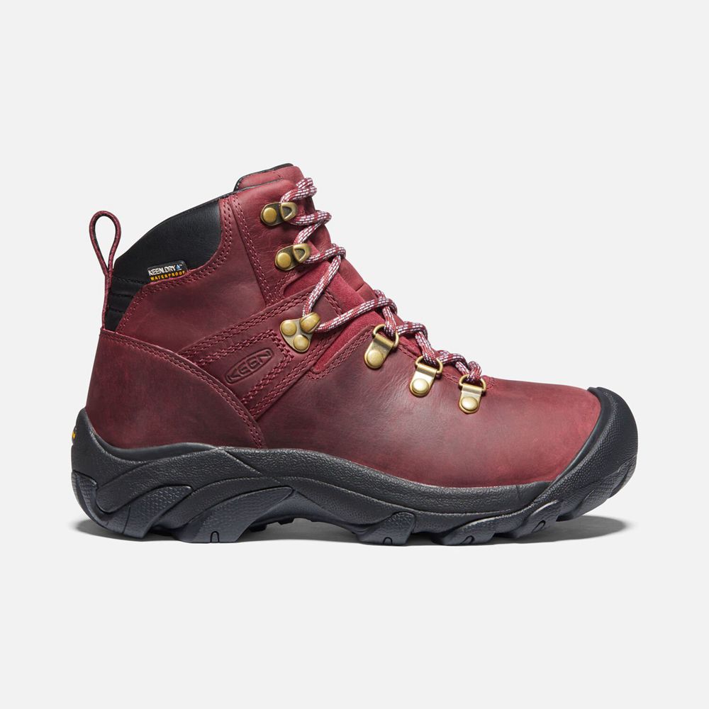 Keen Pyrenees Støvler Dame Rød | ZBQME-9403