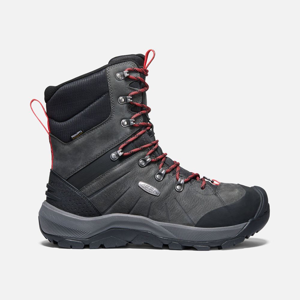 Keen Revel IV High Polar Støvler Herre Sort | KJFEU-5491