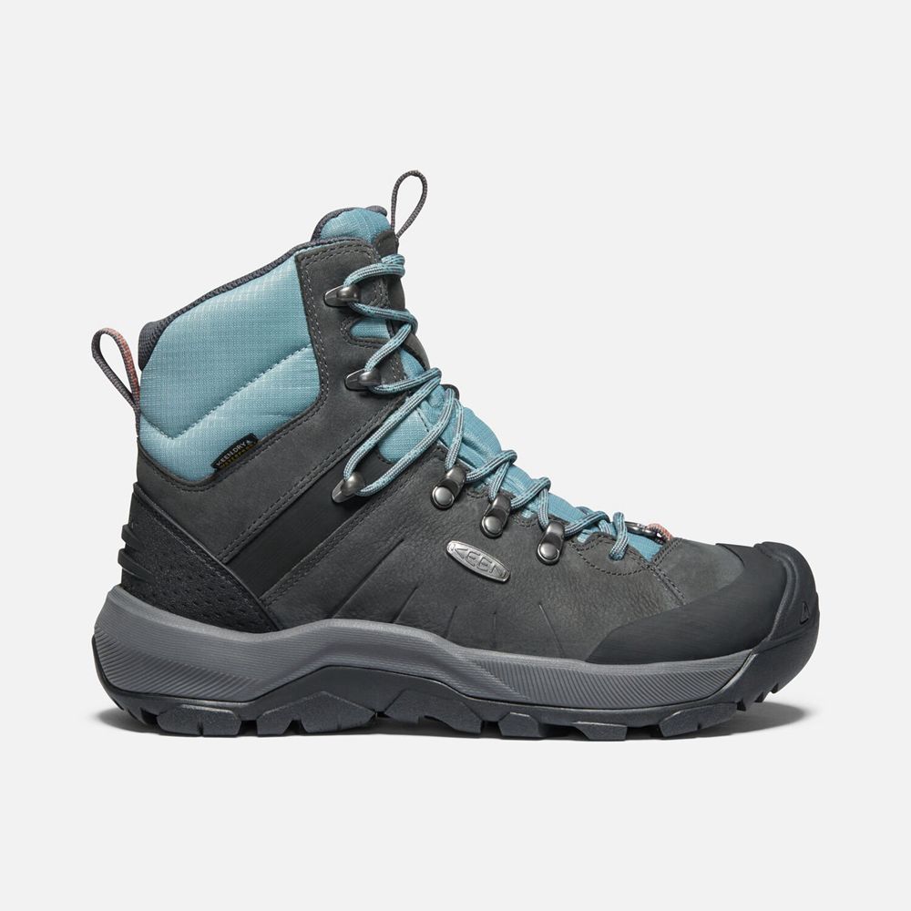 Keen Revel IV Polar Støvler Dame Grå / Turkis | TUSBM-2134
