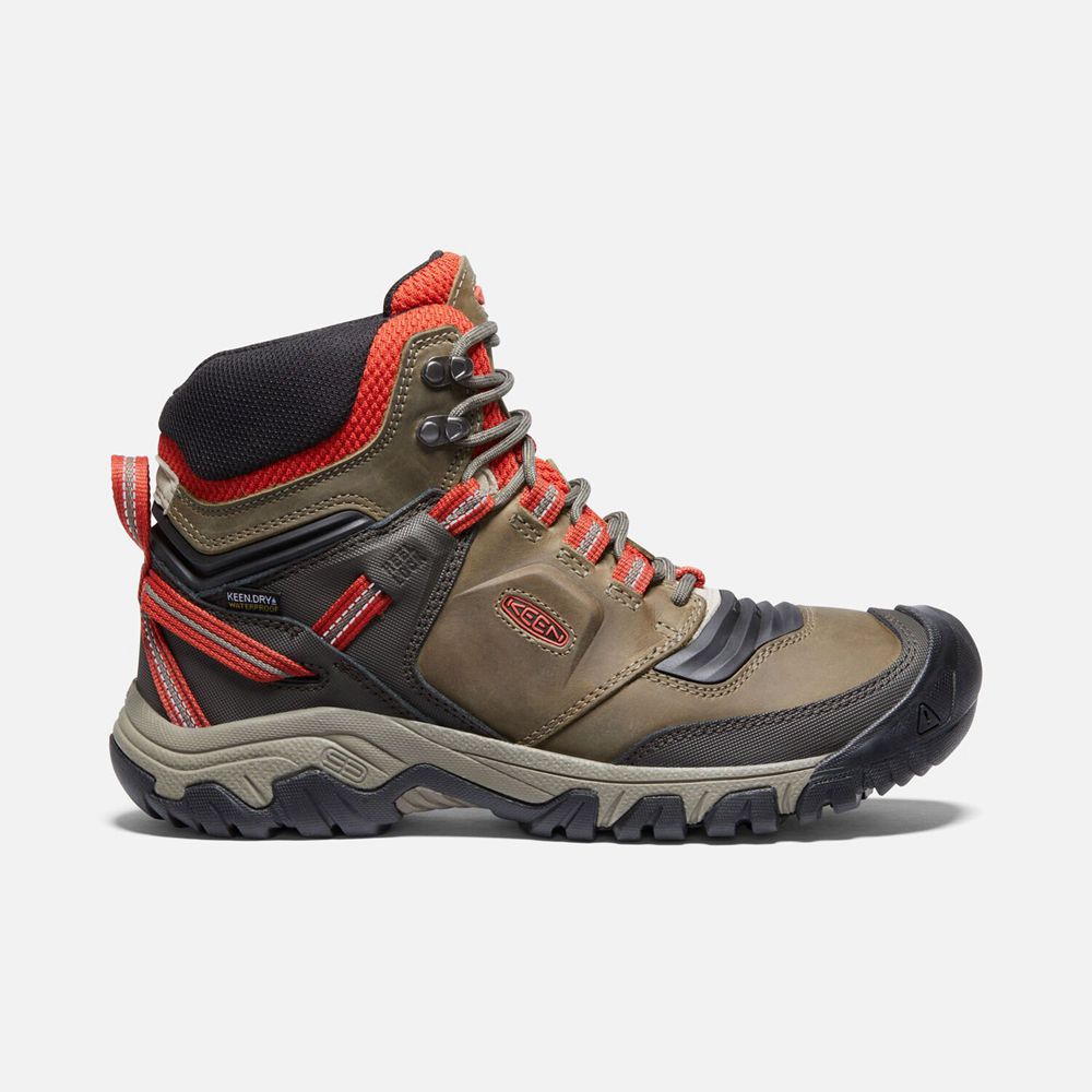 Keen Ridge Flex Waterproof Støvler Herre Brune | HNTQO-8542