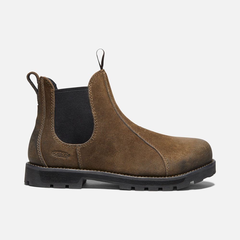 Keen Seattle Romeo Arbejdsstøvler Dame Brune | JKSUO-3712