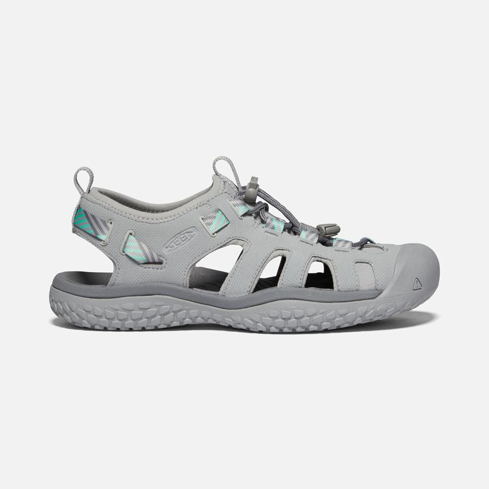 Keen Solr Sandaler Dame Lysegrå | OKHGS-4105