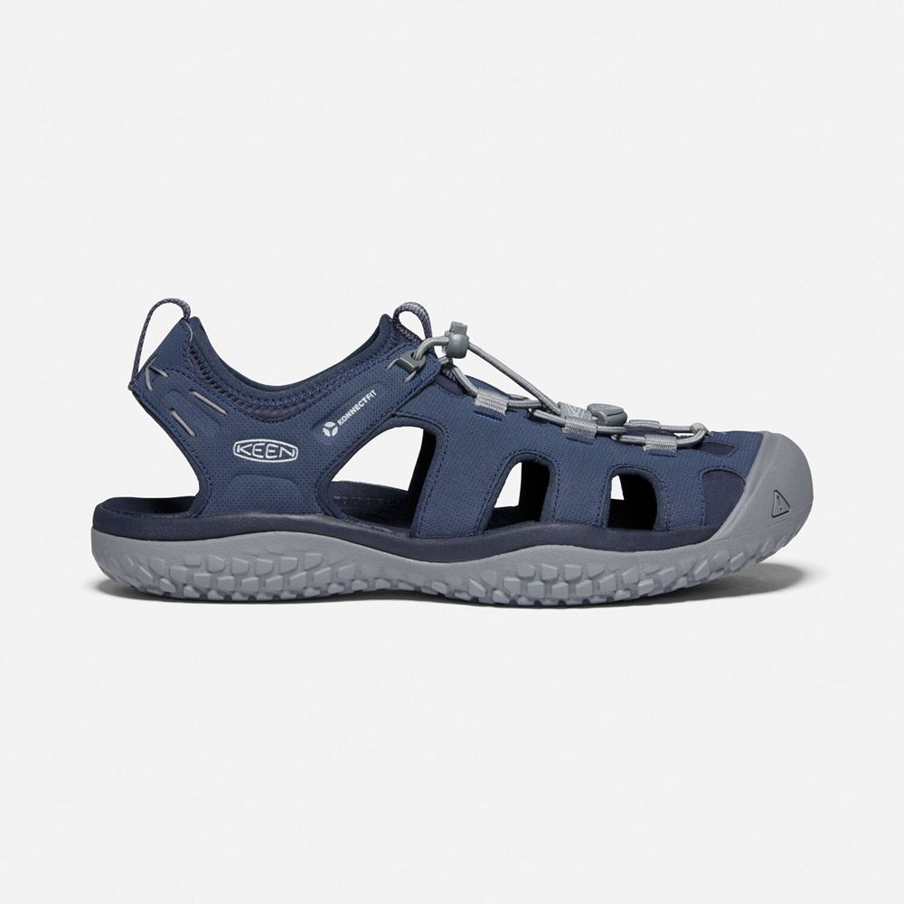 Keen Solr Sandaler Herre Mørkeblå | GORJE-2567