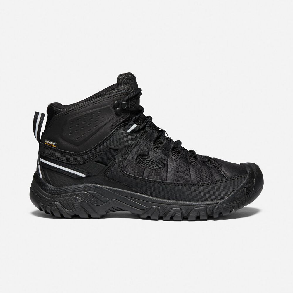 Keen Targhee Exp Waterproof Mid Støvler Herre Sort | KNIYA-0289
