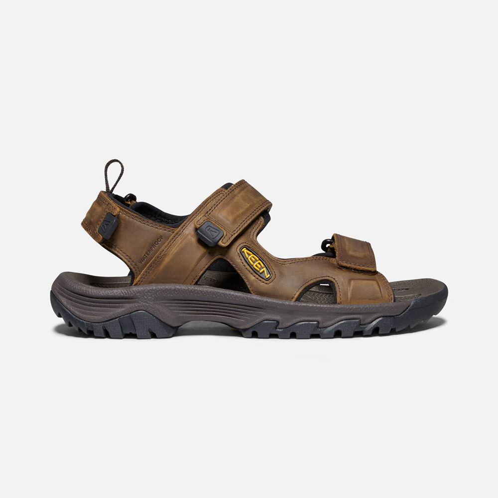 Keen Targhee III Open Tå Sandaler Herre Brune | PZOEJ-7105