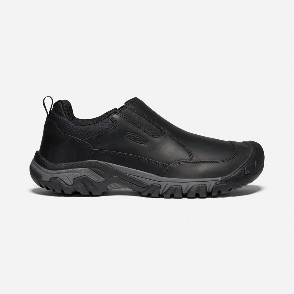 Keen Targhee III Slip-On Sko Herre Sort | EJVGF-4875