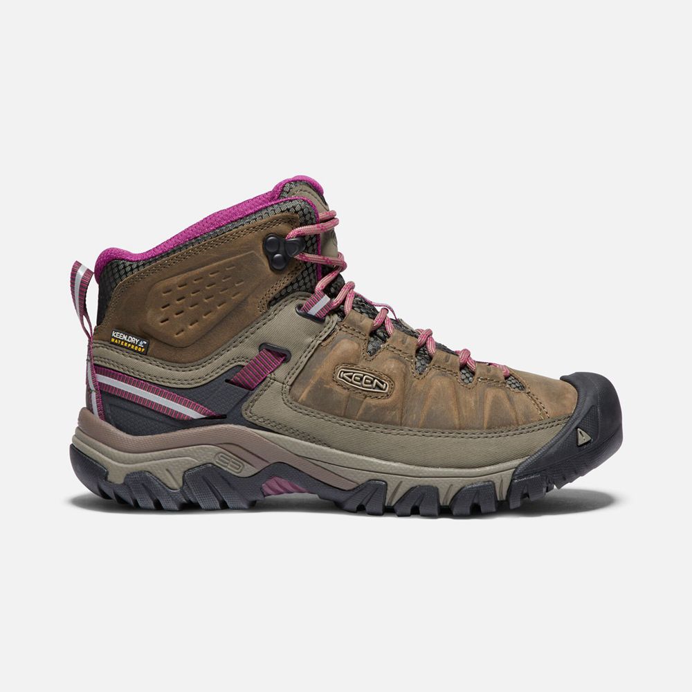 Keen Targhee III Waterproof Mid Støvler Dame Brune | SCMTN-7954