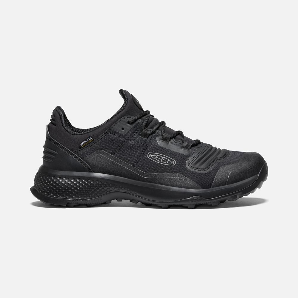 Keen Tempo Flex Waterproof Sko Herre Sort | CQATB-0862