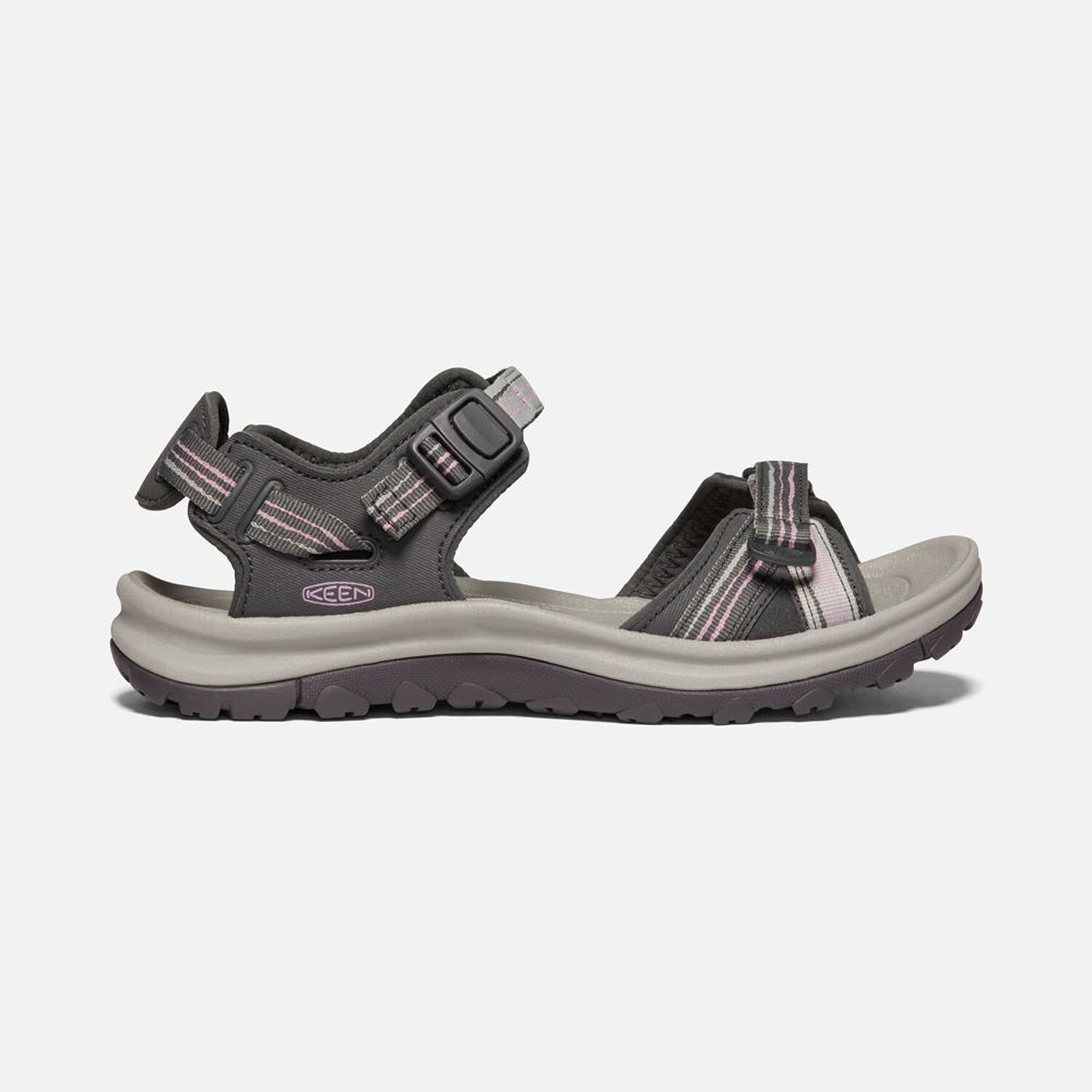 Keen Terradora II Open Tå Sandaler Dame Grå | KCDHB-6204