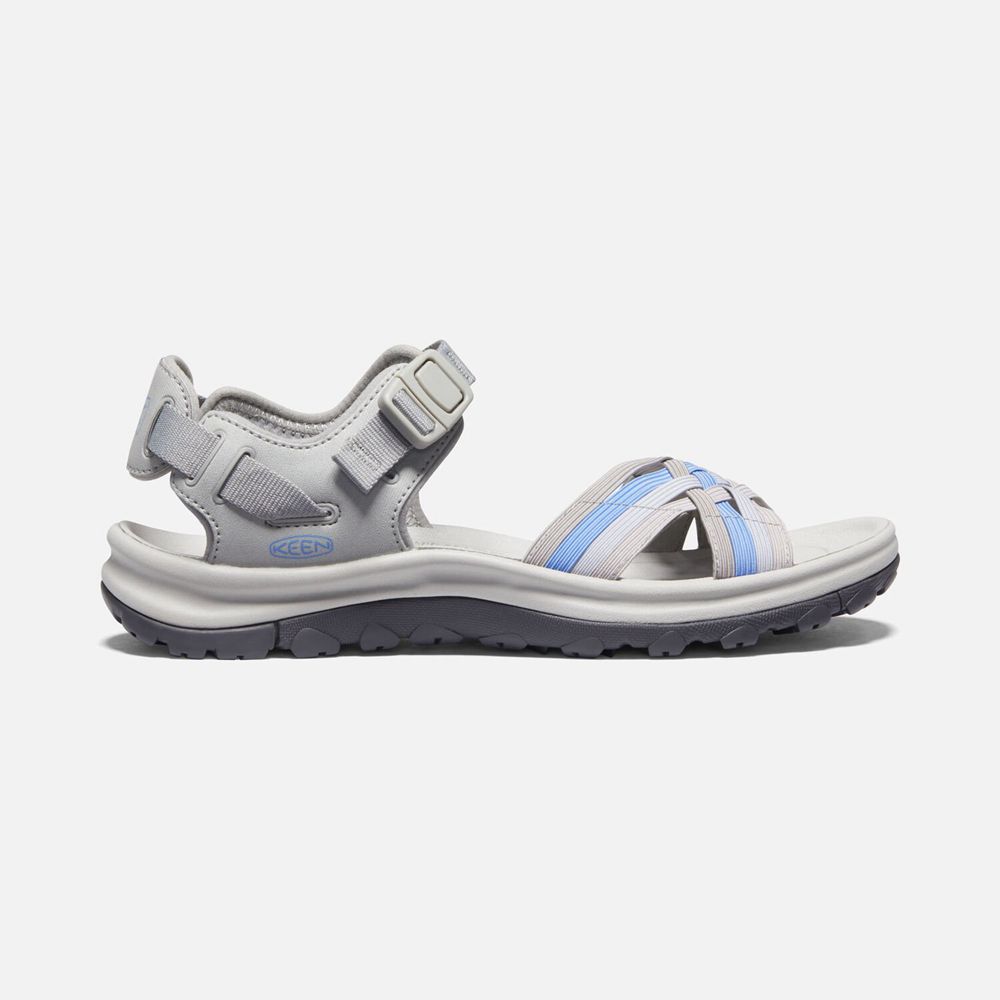 Keen Terradora II Strappy Open-Tå Sandaler Dame Grå | AYTPF-7431