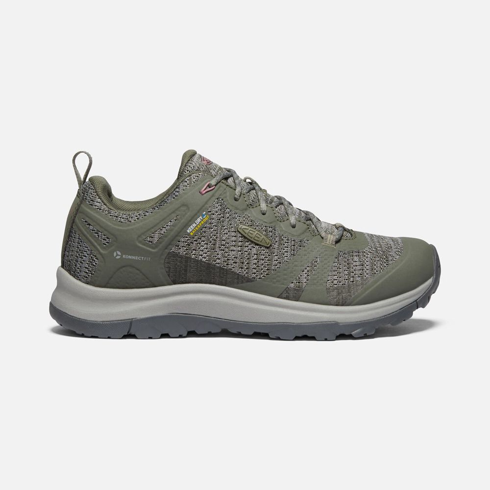 Keen Terradora II Waterproof Sko Dame Olivengrøn | SYIEX-9352