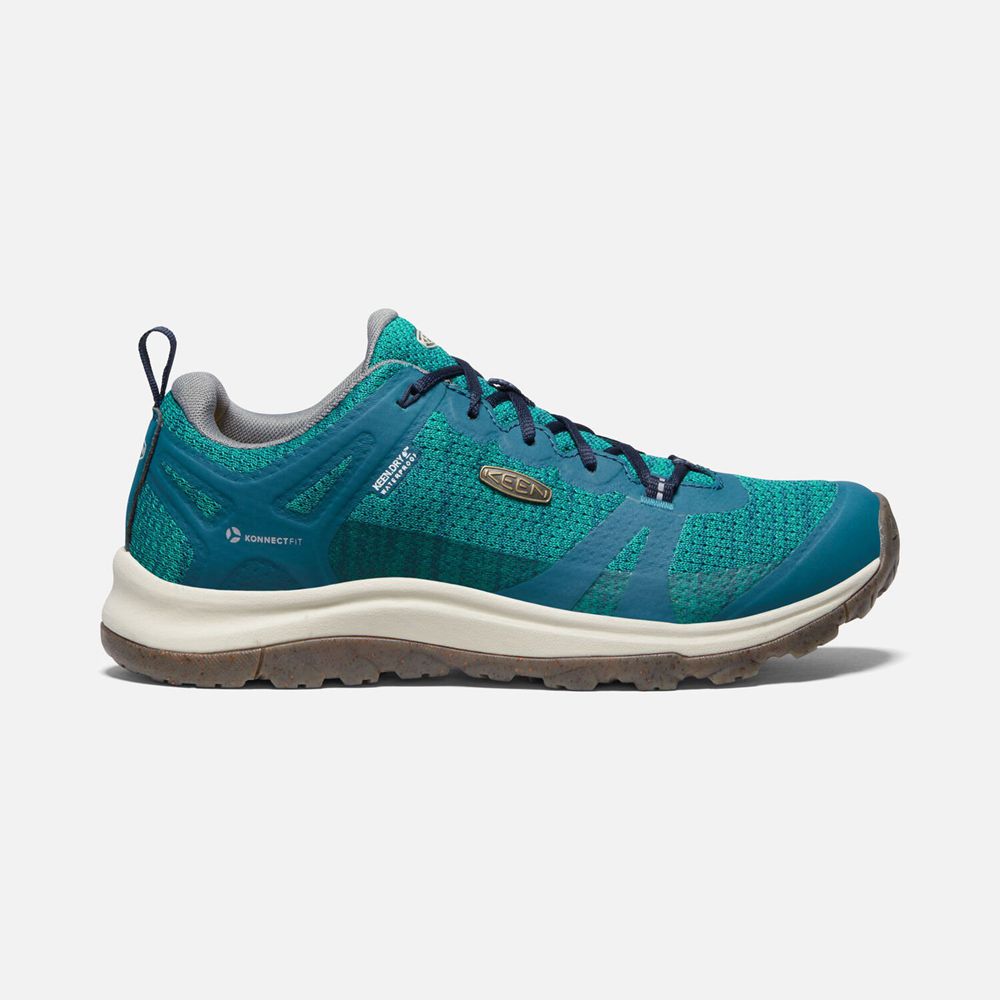 Keen Terradora II Waterproof Sko Dame Turkis | CWVXO-9531