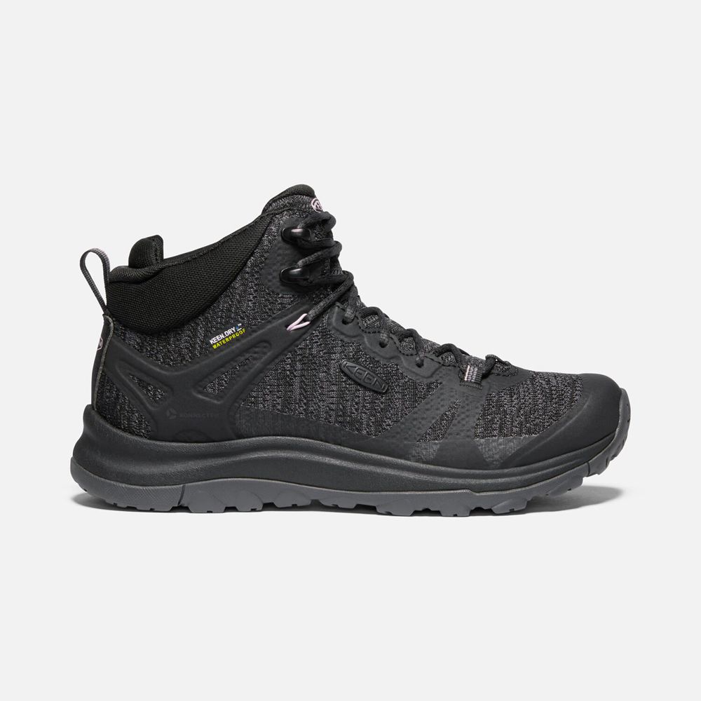 Keen Terradora II Waterproof Støvler Dame Sort | KEXVR-2905