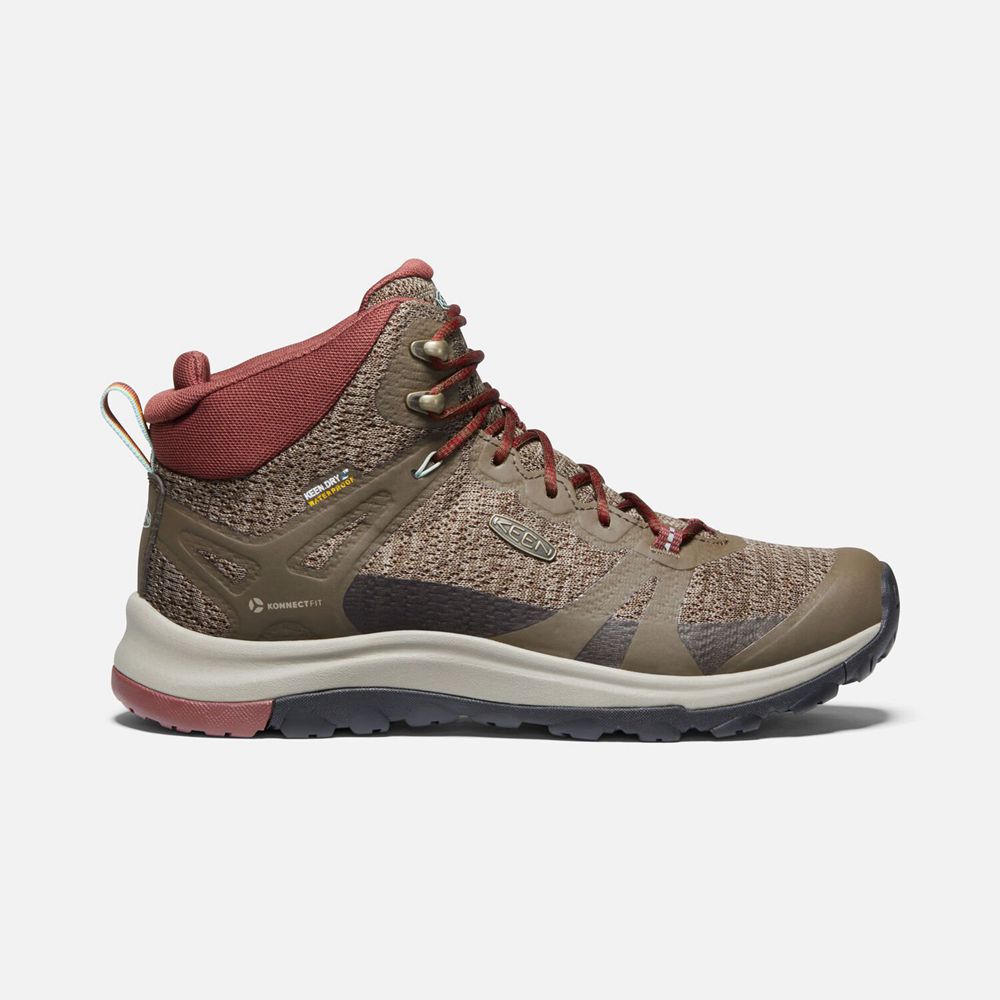 Keen Terradora II Waterproof Støvler Dame Brune | PYTLW-0927