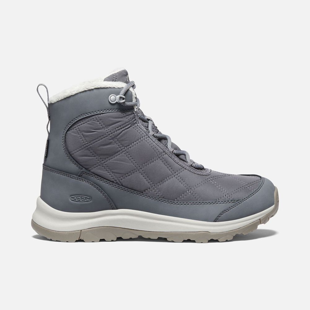Keen Terradora II Wintry Waterproof Støvler Dame Grå | PXBKG-9182