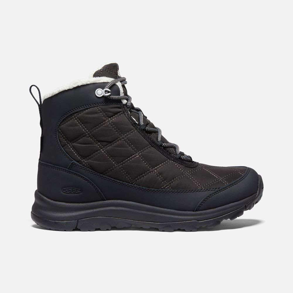 Keen Terradora II Wintry Waterproof Støvler Dame Sort | RTKNP-7210